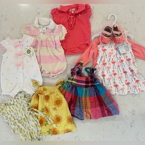 0-3MO Baby Girl Summer Bundle